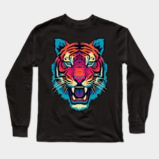 tiger head Long Sleeve T-Shirt